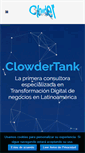 Mobile Screenshot of clowdertank.com